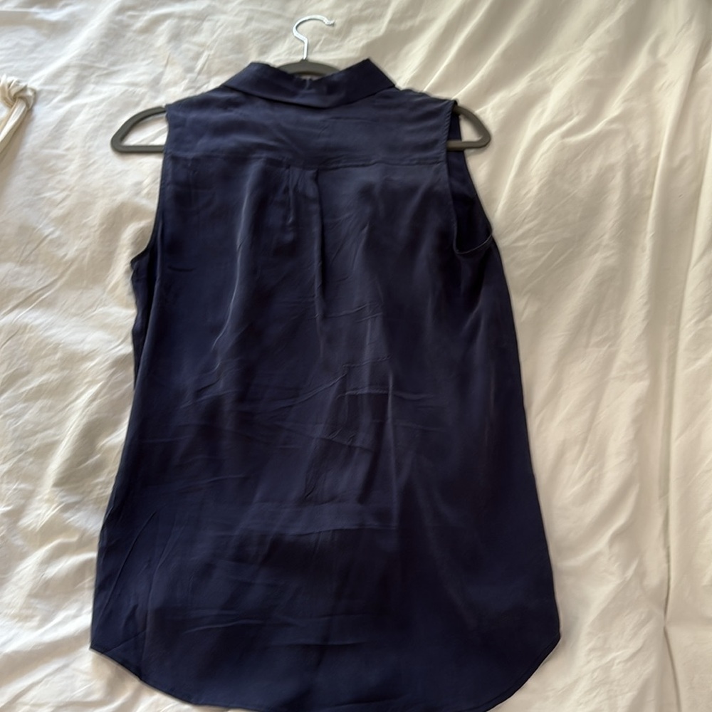 Equipment navy button down - image 3